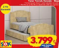 GARAJ HOME YAREN YAVRULU KARYOLA MEŞE